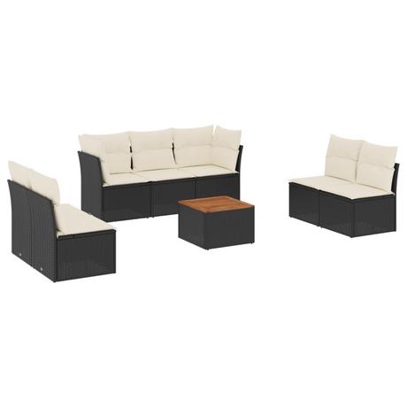 VidaXL Garten sofagarnitur poly-rattan  