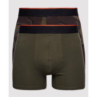 Superdry  klaiche boxerhort au bio-baumwolle uperdry (x2) 