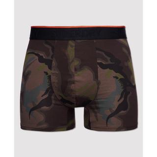 Superdry  klaiche boxerhort au bio-baumwolle uperdry (x2) 