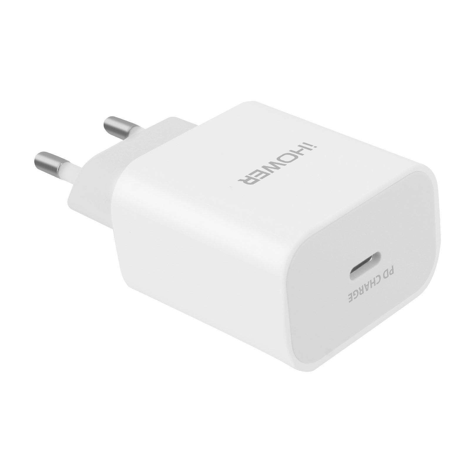Image of Netzteil USB-C 20W iHower Weiß