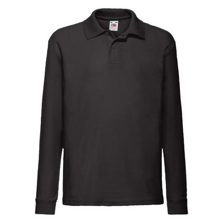 Fruit of the Loom  Polo Shirt, Langarm 