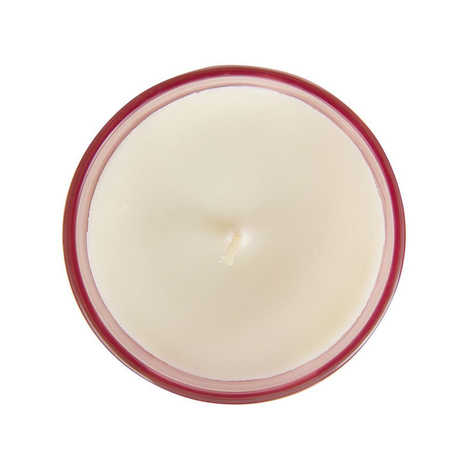 Beliani Lot de 3 bougies parfumées en Cire de soja COLORFUL BARREL  