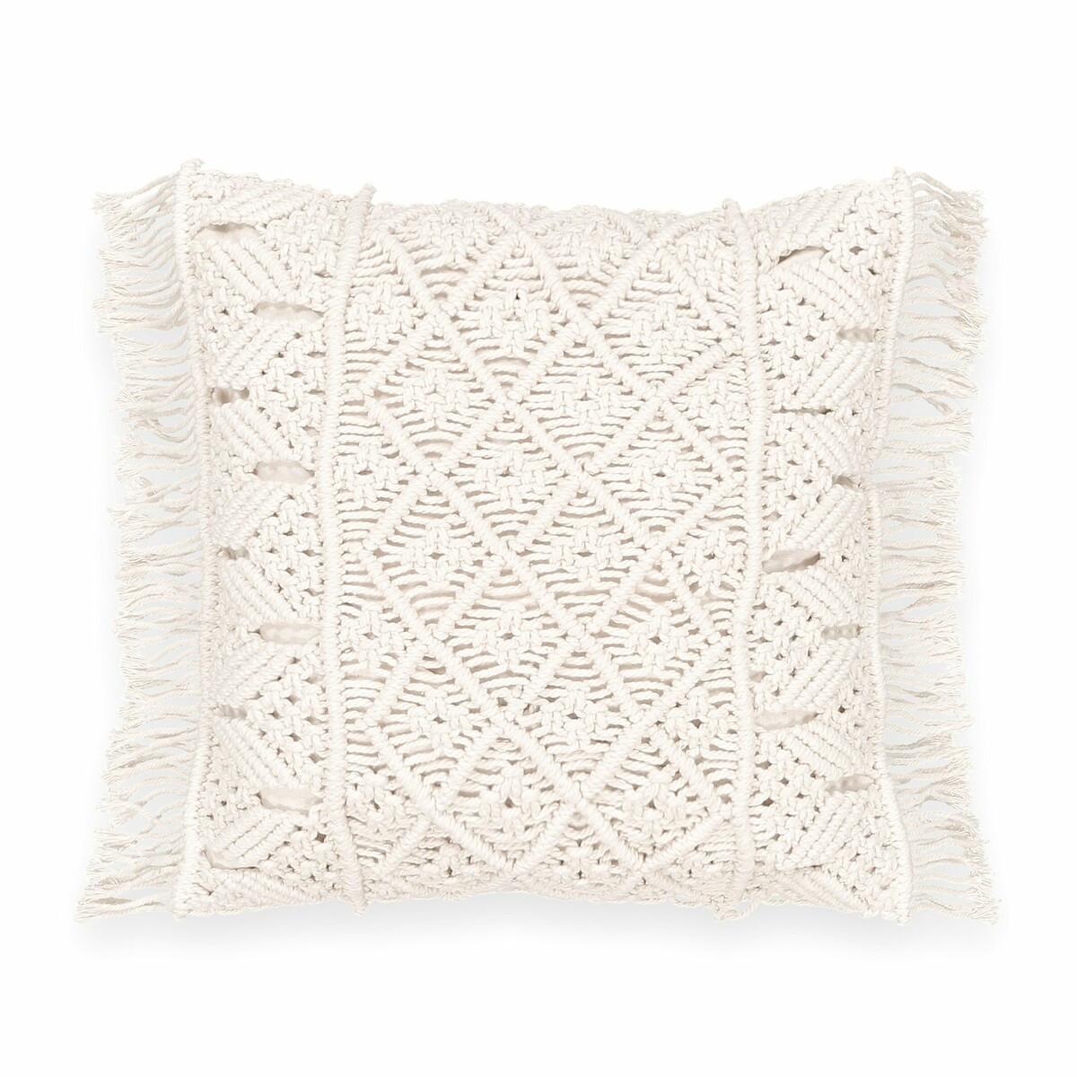 La Redoute Intérieurs Housse de coussin macramé  