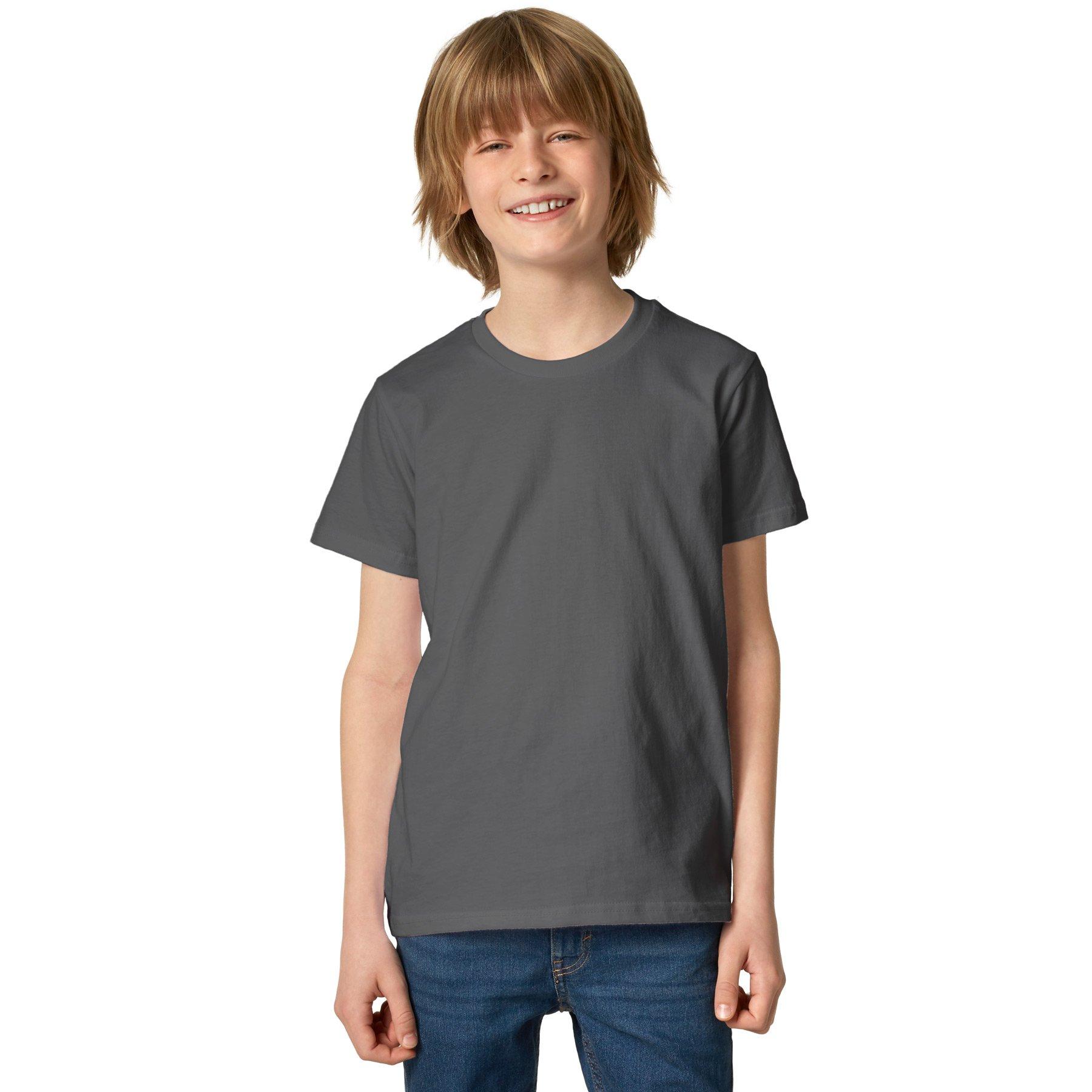 Image of T-shirt Kinder Jungen Grau 128