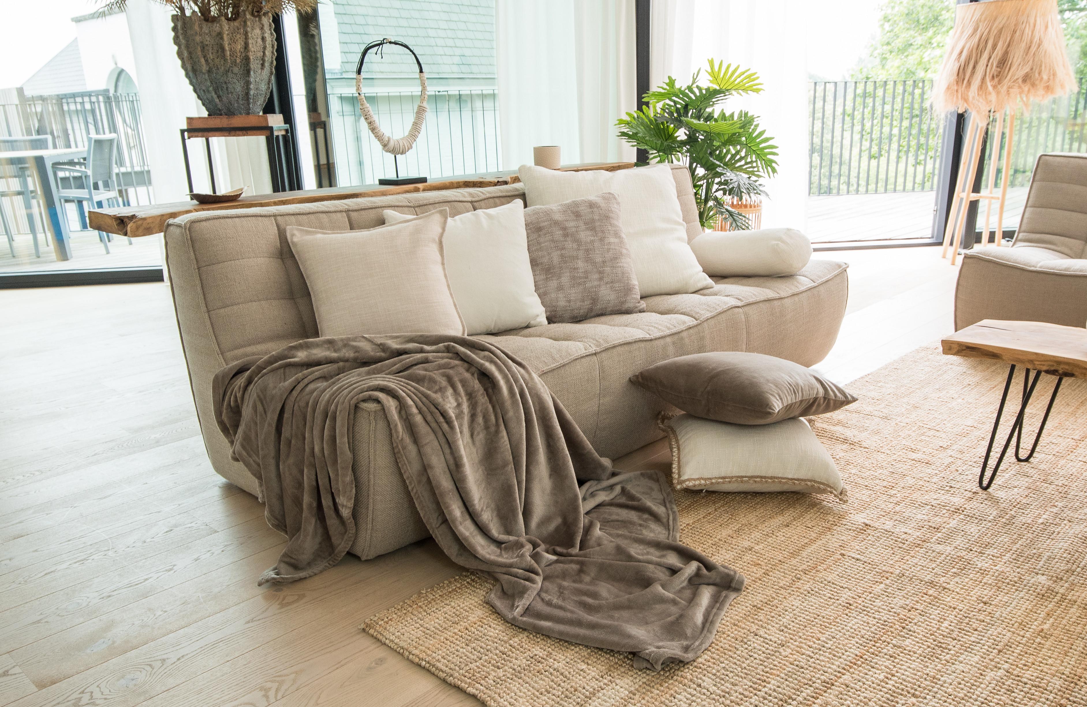 Tiseco Nackenrolle COTTON SLUB  