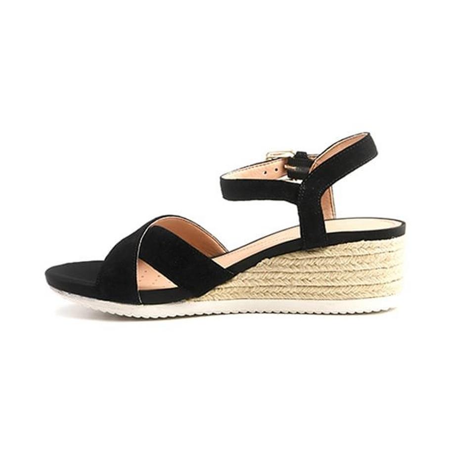 GEOX Ischia Corda Sandali con Zeppa  