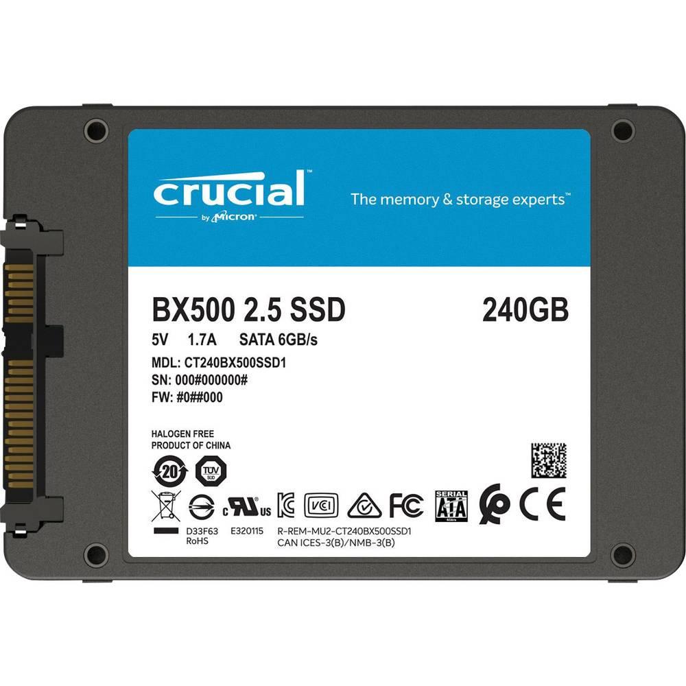 Crucial  Interne SATA SSD 6.35 cm (2.5 Zoll) 