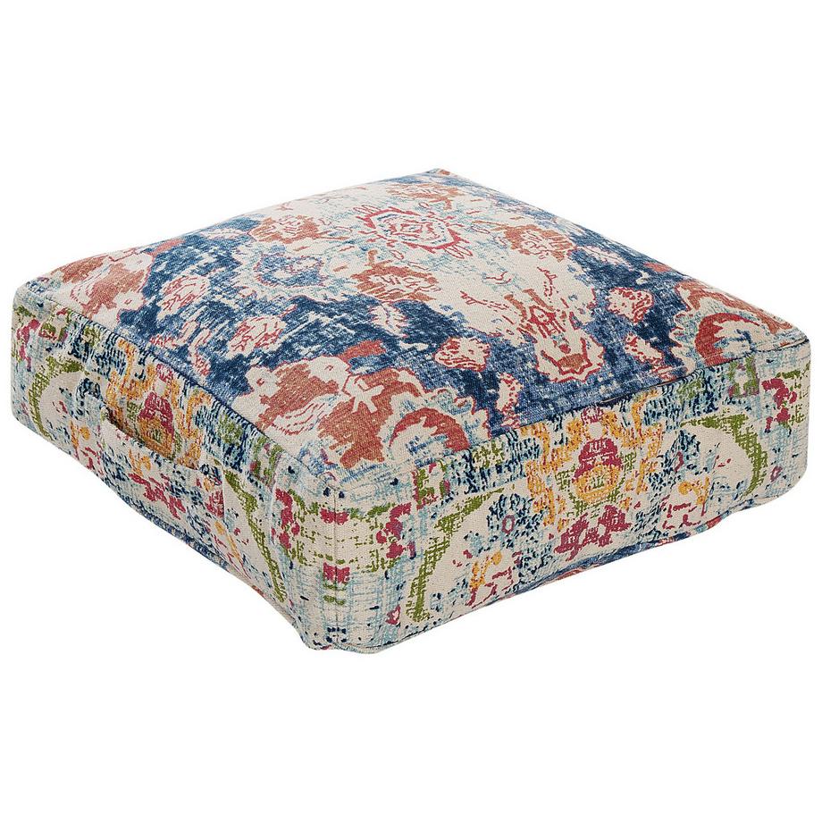 Beliani Pouf aus Baumwolle Boho OUED  