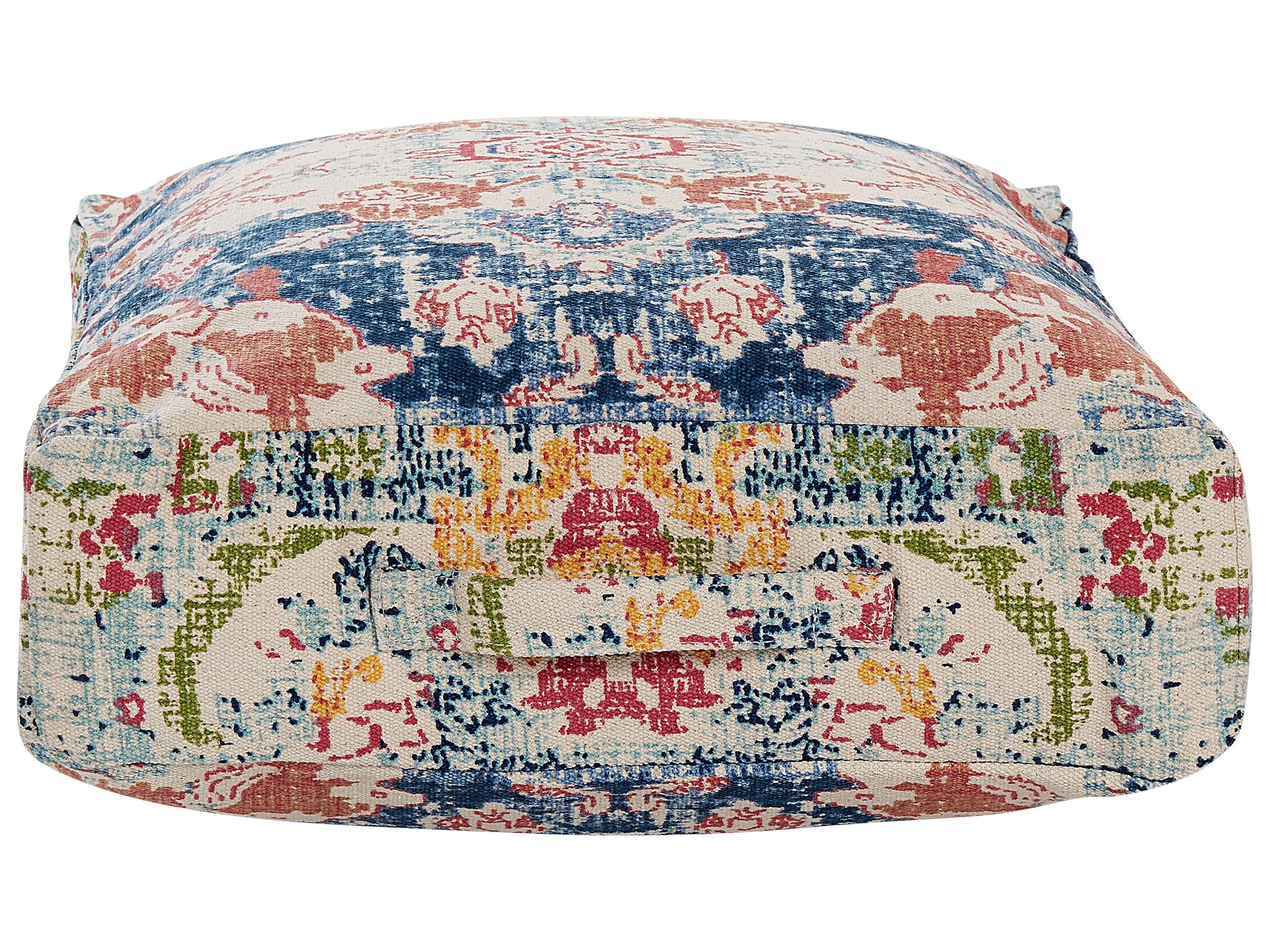 Beliani Pouf aus Baumwolle Boho OUED  