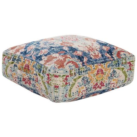 Beliani Pouf en Cotone Boho OUED  