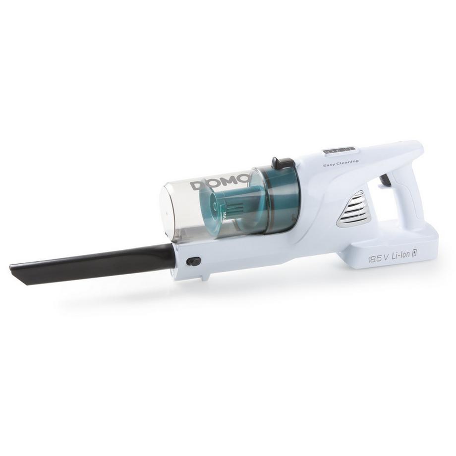 DOMO Stielstaubsauger DO233SV 18.5 V, cordless, weiss, 0.6l  