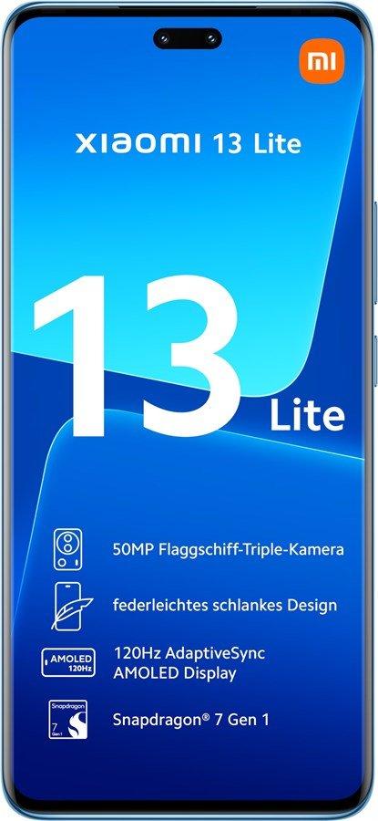 XIAOMI  13 Lite Dual SIM (8/128GB, blau) 