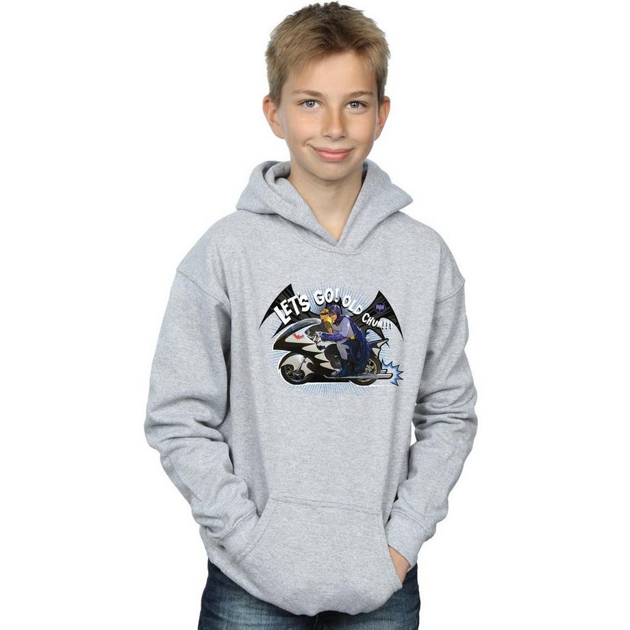 DC COMICS  Sweat à capuche BAT BIKE 
