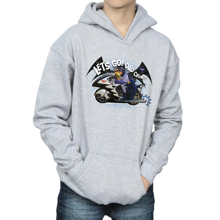 DC COMICS  Sweat à capuche BAT BIKE 