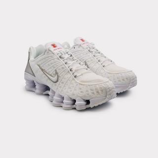 NIKE  Shox TL - White Metallic Silver 