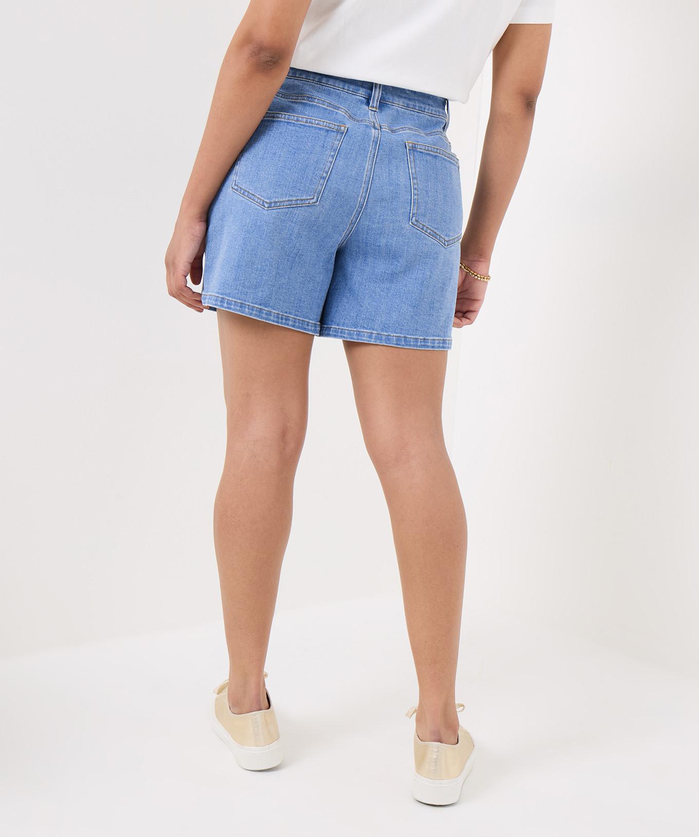 Joe Browns Denim-Shorts aufgesetzte Taschen  