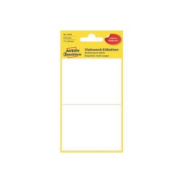AVERY ZWECKFORM Etiketten 77×59mm 3046Z weiss 8 Stück