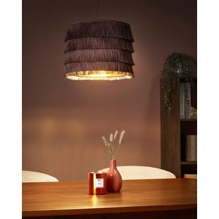 Beliani Lampe suspension en Polyester Rétro SUAPURE  