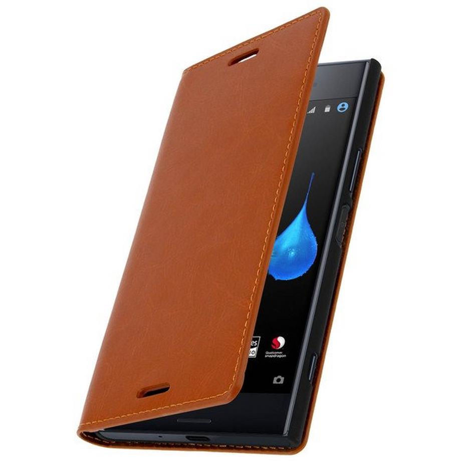 Avizar  Xperia XZ Premium Flip-Case Echtleder 