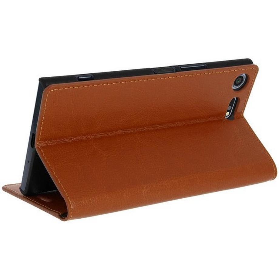 Avizar  Xperia XZ Premium Flip-Case Echtleder 