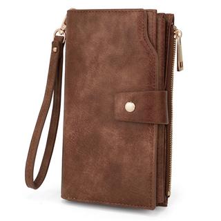 Only-bags.store Portafoglio Clutch RFID Blocco Grande Capacità Pelle Vegana  