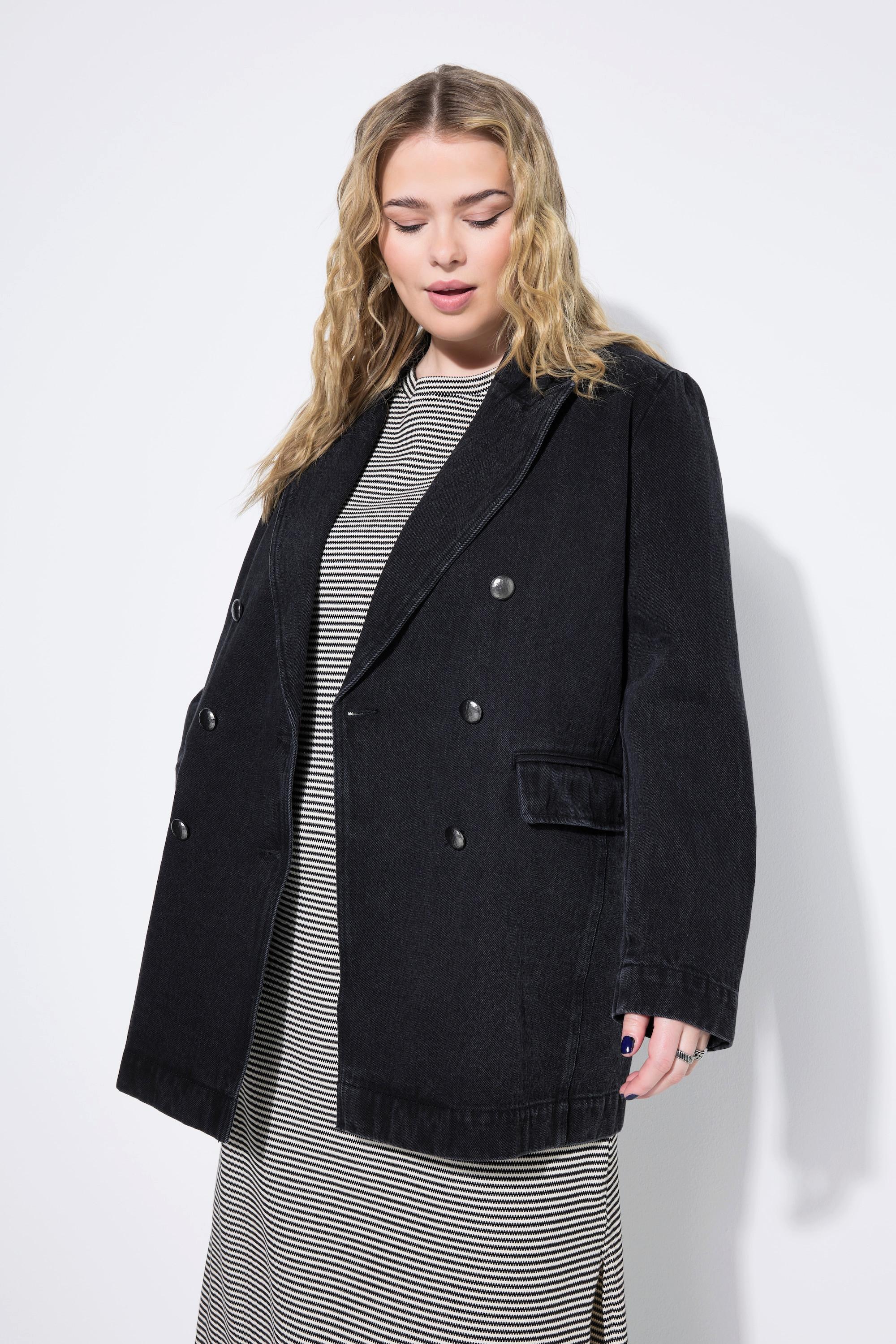 Studio Untold Jeans Loose Shape Blazer Doppiopetto  