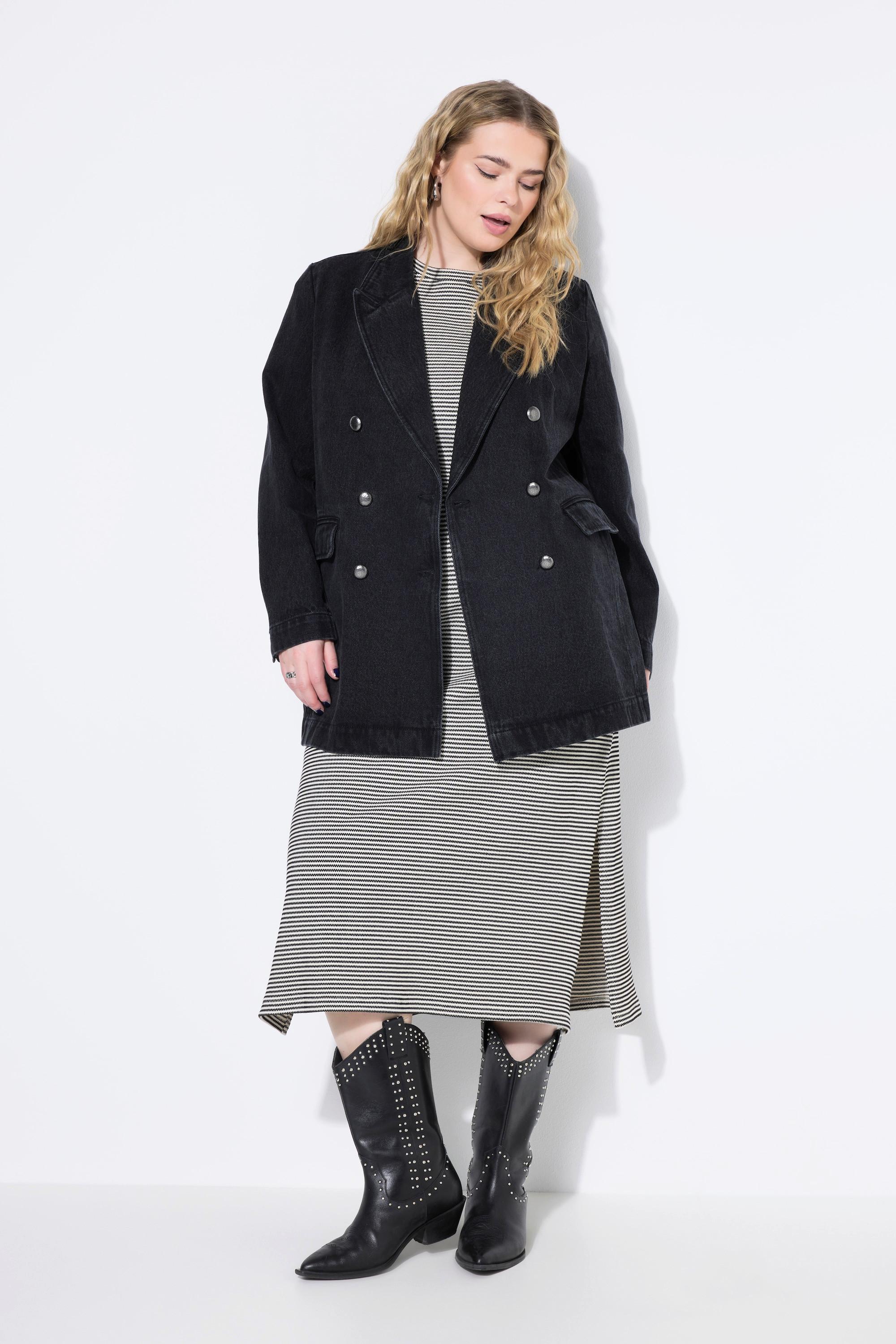 Studio Untold Jeans Loose Shape Blazer Doppiopetto  