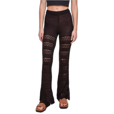 URBAN CLASSICS  Legging évasé tricot au crochet femme 