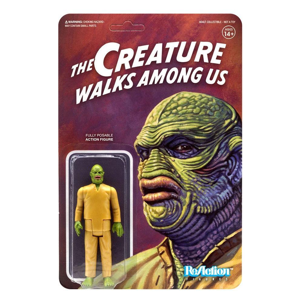 Mattel  Universal Monsters ReAction Actionfigur The Creature Walks Among Us 