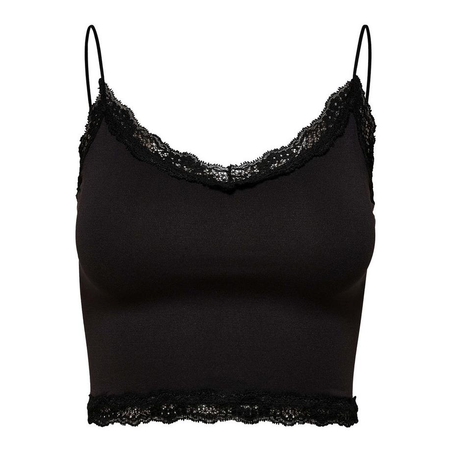 ONLY Vicky Lace Seamless Cropped Top Confezione da 3  