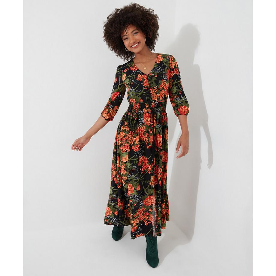 Joe Browns PETITE Abito Lungo con Schiena in Pizzo Floreale  