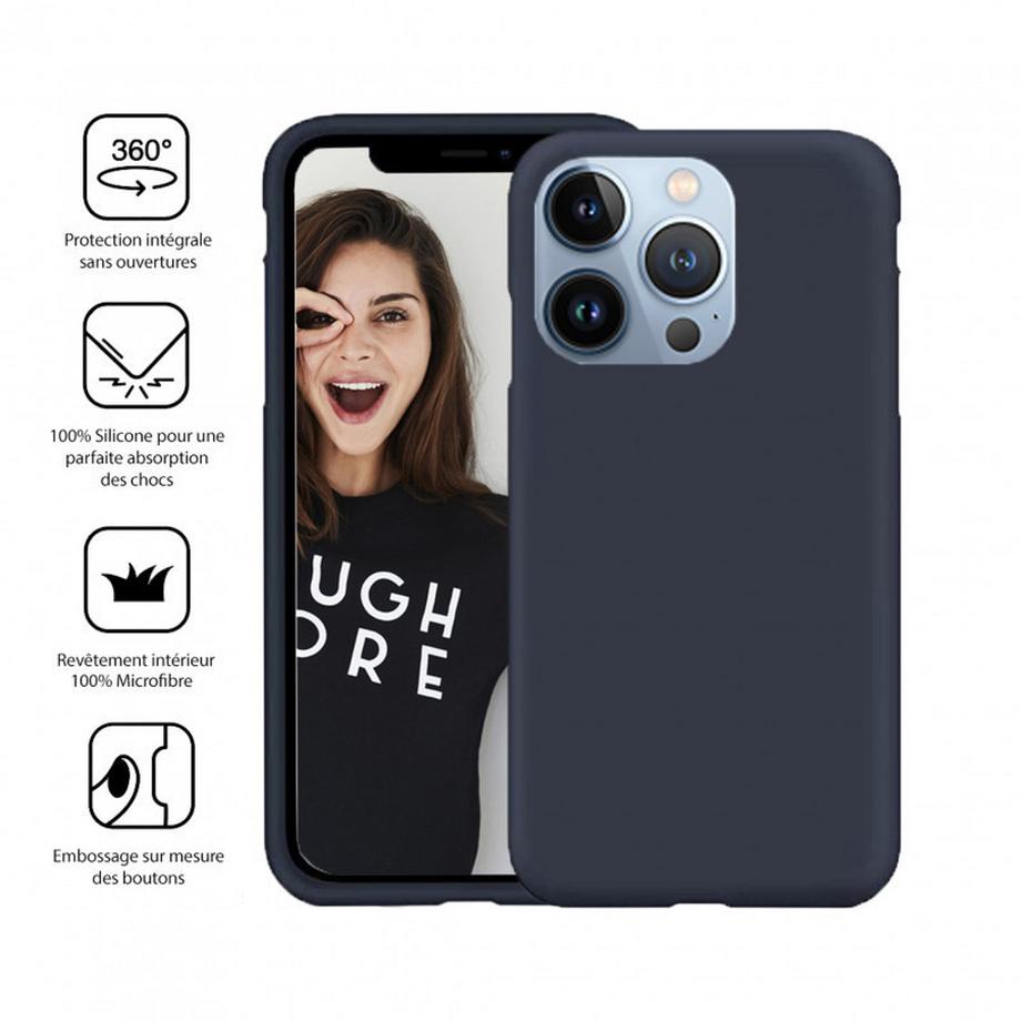 Avizar  Cover silicone premium per iPhone 14 Pro 