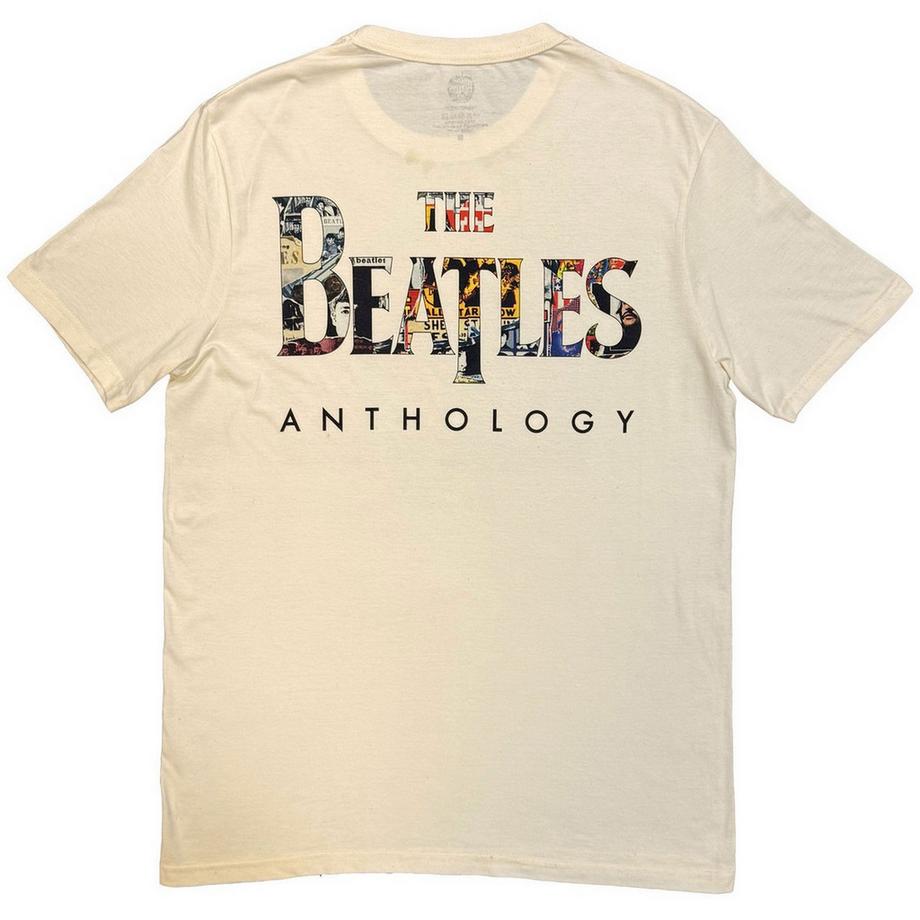 The Beatles Maglietta Anthology con Stampa Posteriore  