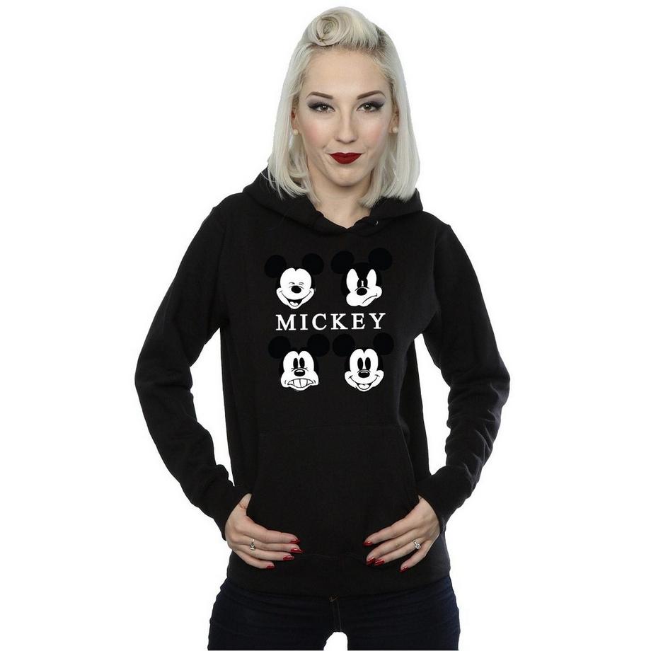 Disney Mickey Mouse Têtes Sweat à Capuche  