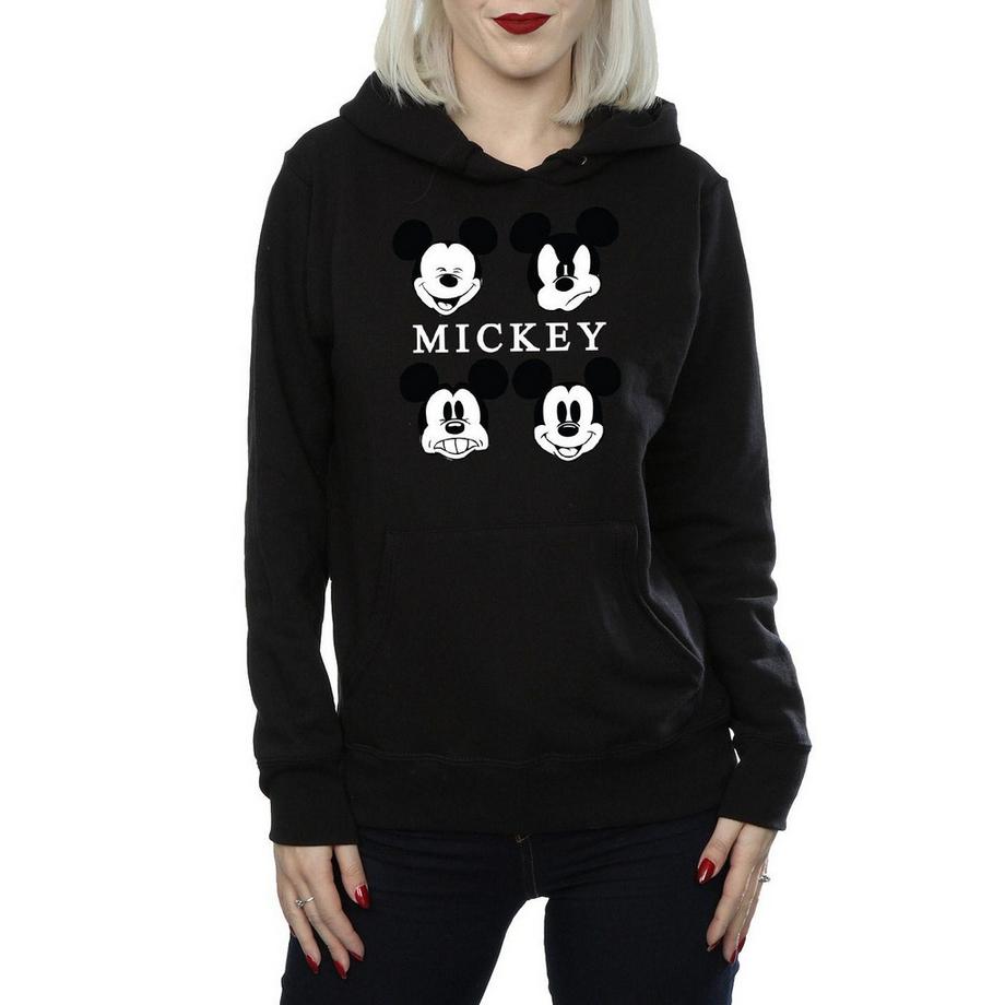 Disney Mickey Mouse Têtes Sweat à Capuche  