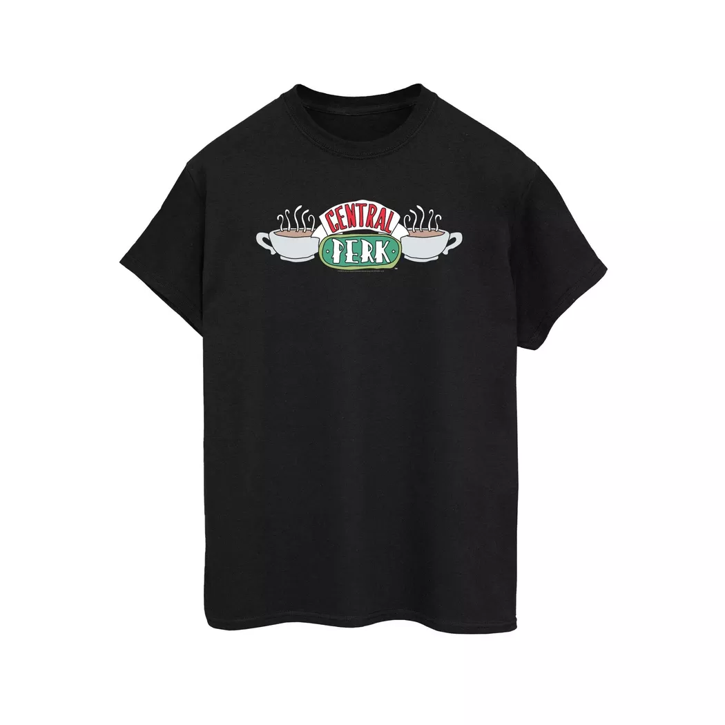 Friends - Central Perk TShirt, für Damen, Schwarz, Größe XL