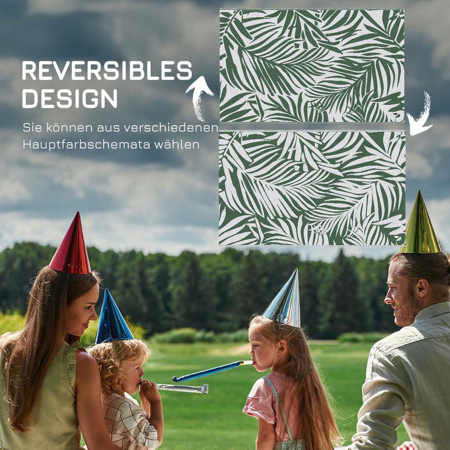 Outsunny Tapis d'extérieur  