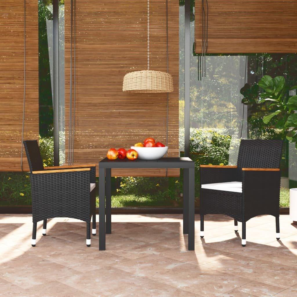 VidaXL Essgruppe poly-rattan  