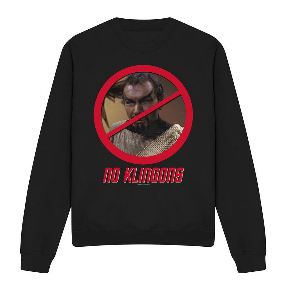 Star Trek No Klingons Sweatshirt  