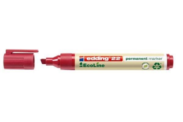 Edding EDDING Permanent Marker 22 1.0-5.0mm 22-2 rot  