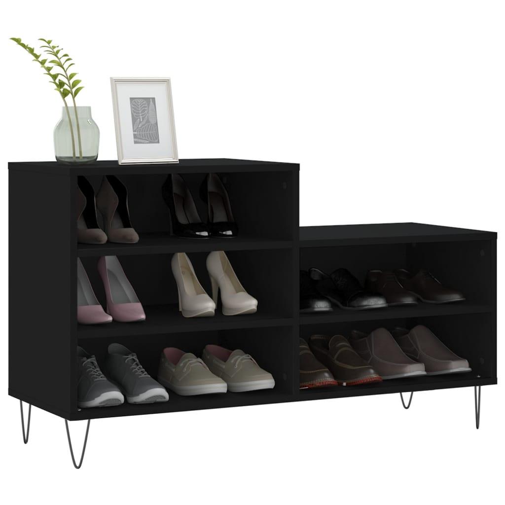 VidaXL Armoire à chaussures bois d'ingénierie  