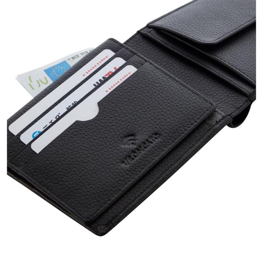 RONCATO Alaska Porte-monnaie avec compartiment à pièces noir  