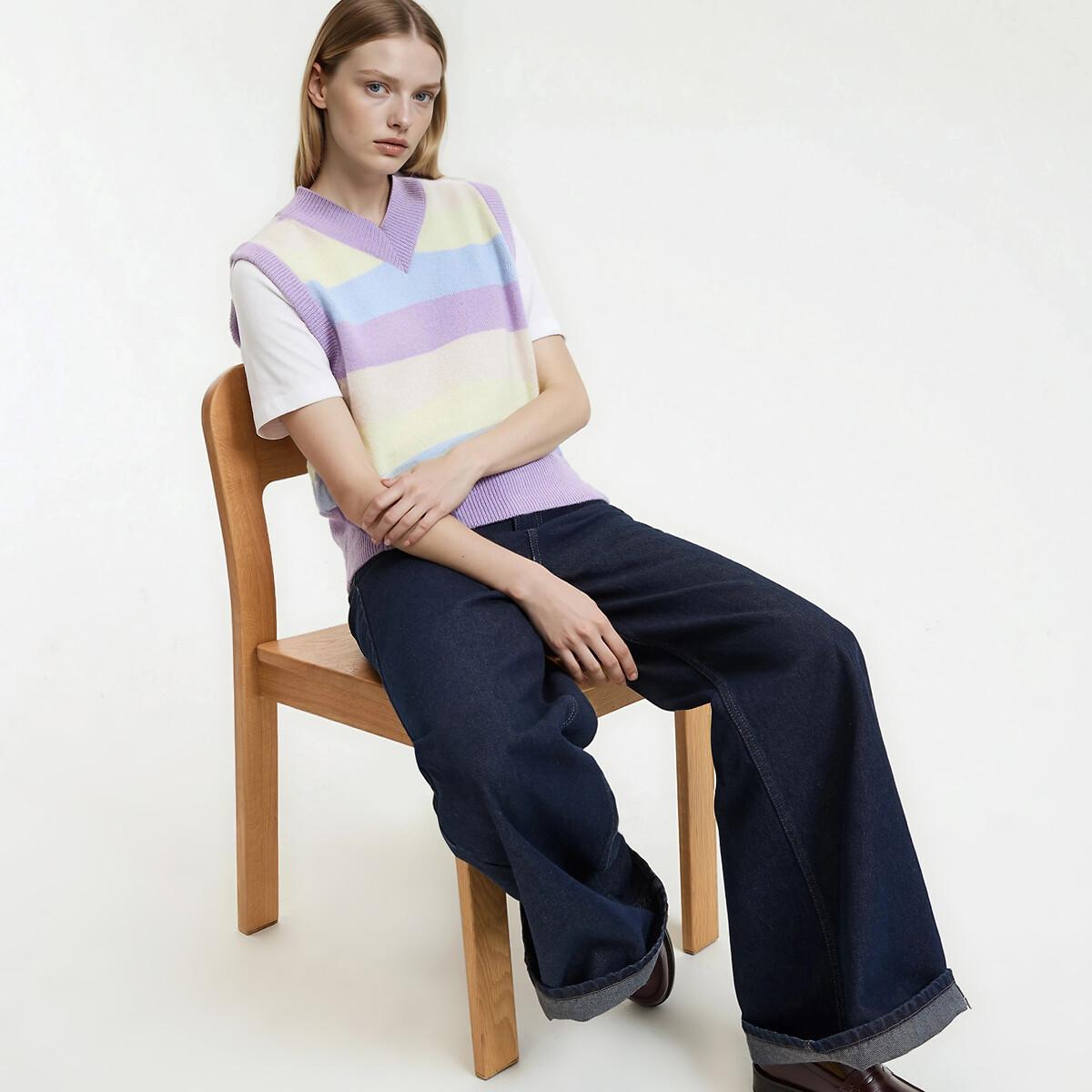 La Redoute Collections Pullover senza maniche Scollo a V  