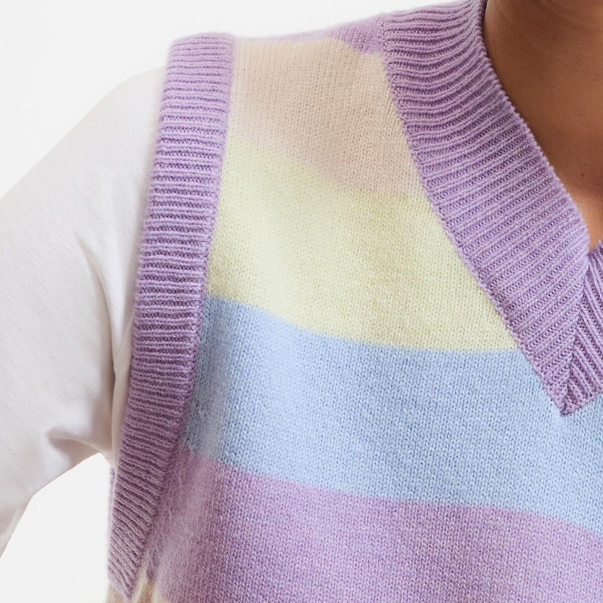 La Redoute Collections Pullover senza maniche Scollo a V  