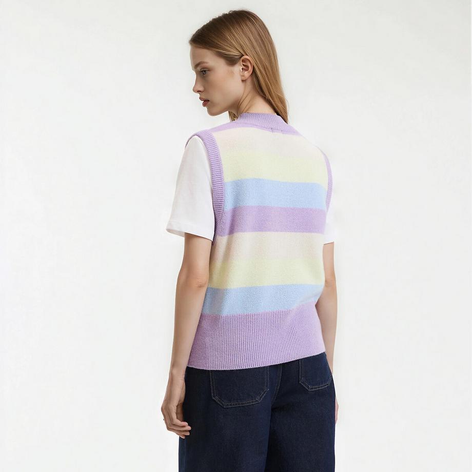 La Redoute Collections Pullover senza maniche scollo a V  