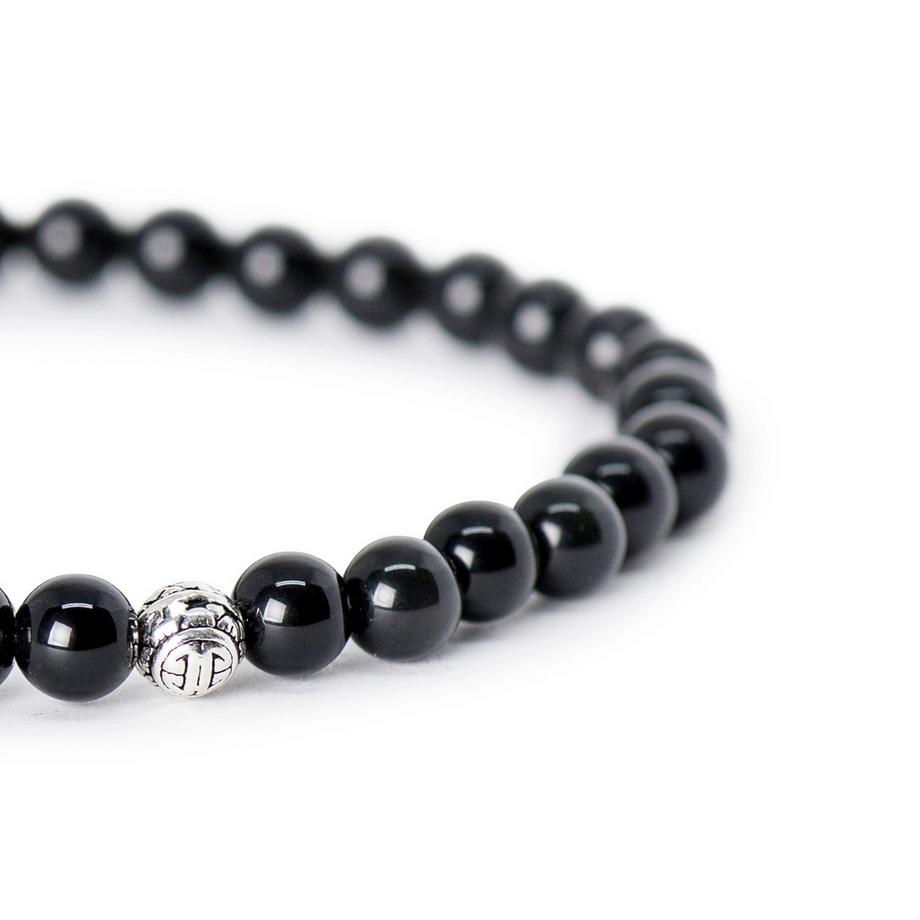 Balibay  Turmeno  Stretch Armband mit Turmalin & Silber 