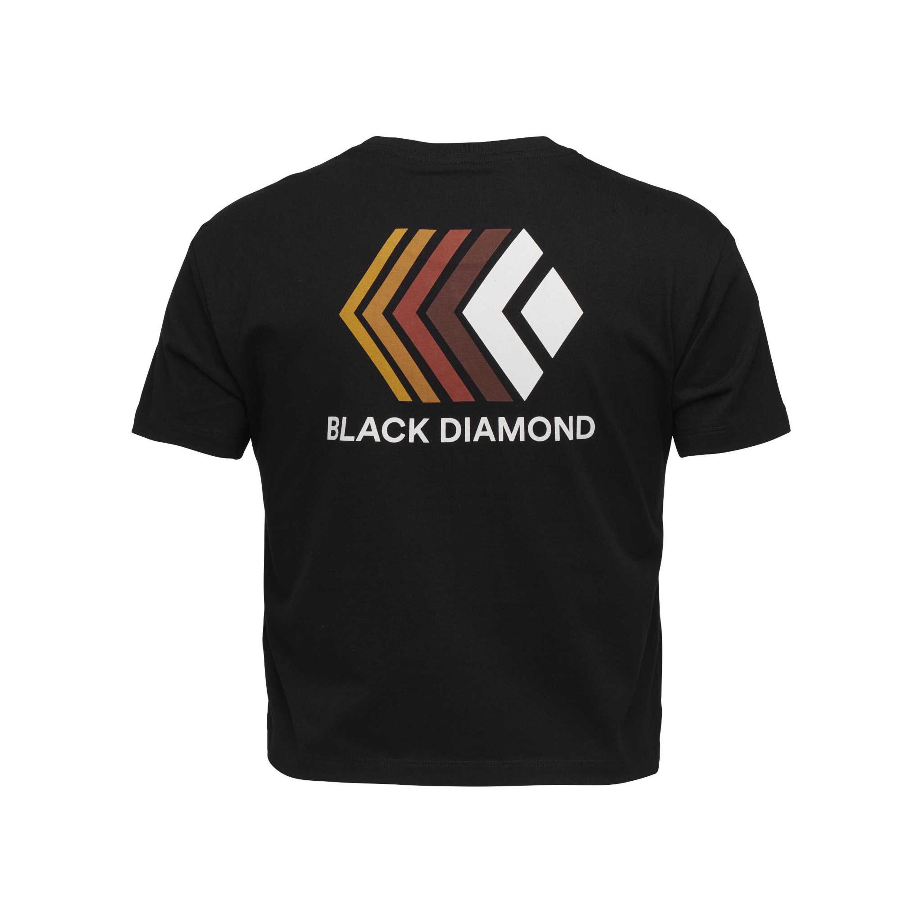 Black Diamond  t-shirt black diaond faded crop 