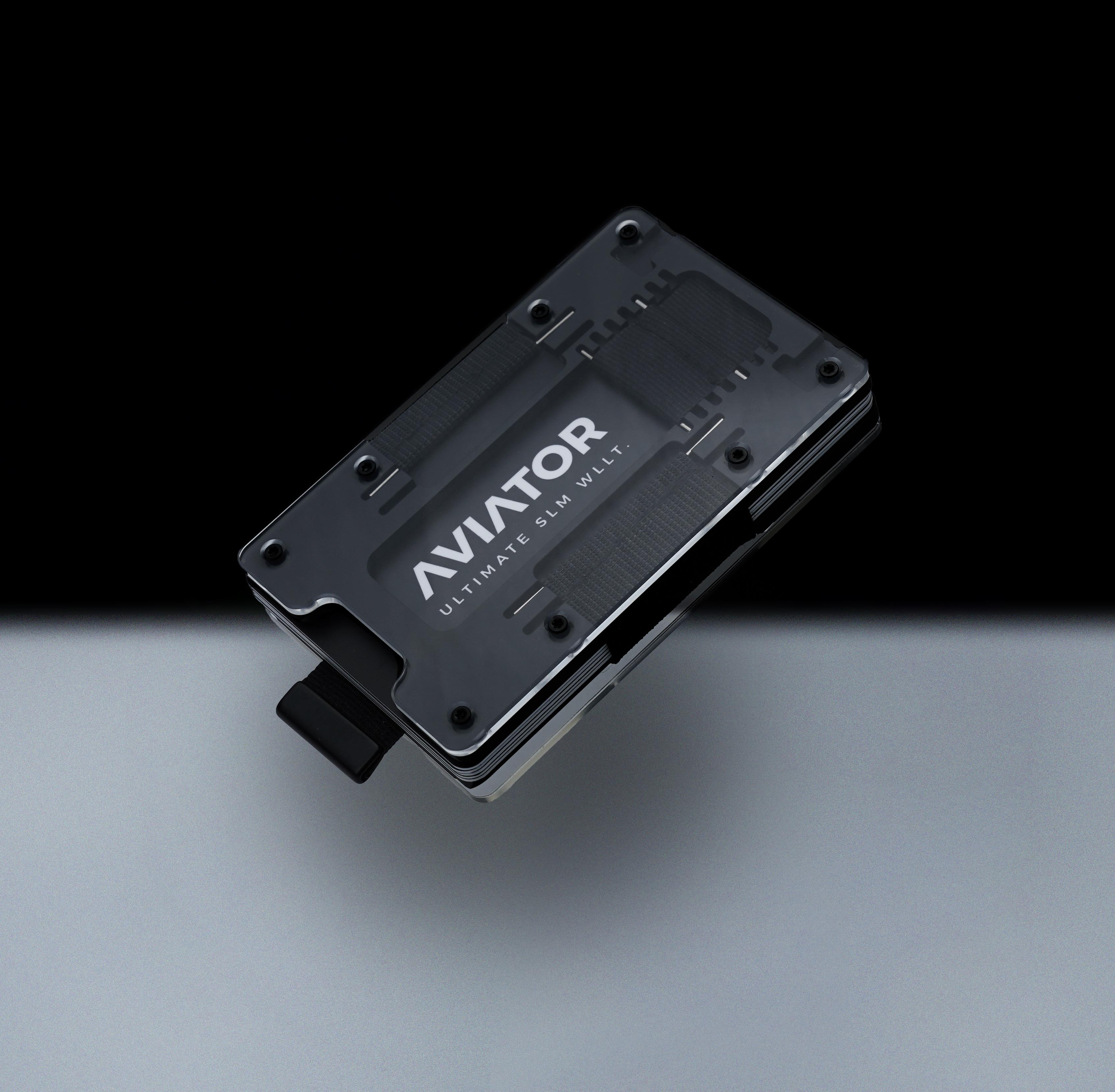 AVIATOR Smart Wallet Slide Fusion Black  