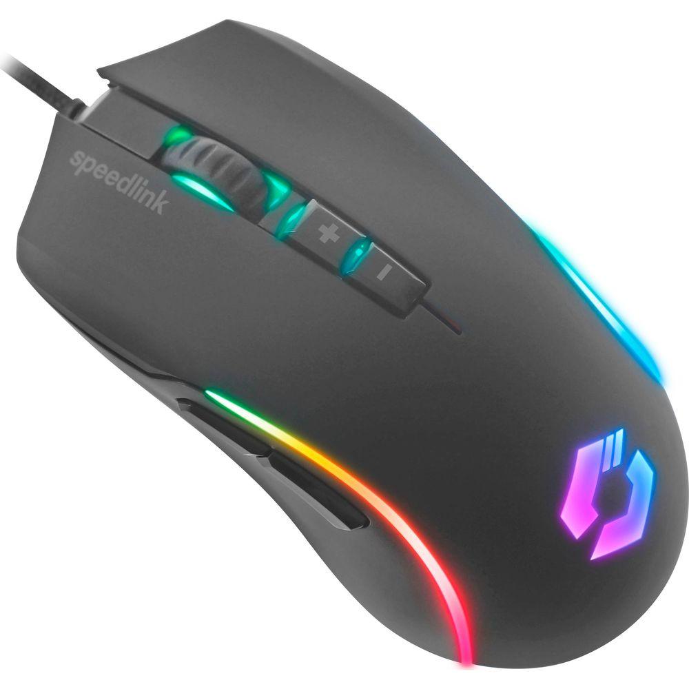 SPEEDLINK  SL-680022-RRBK mouse Gaming USB tipo A 6400 DPI 