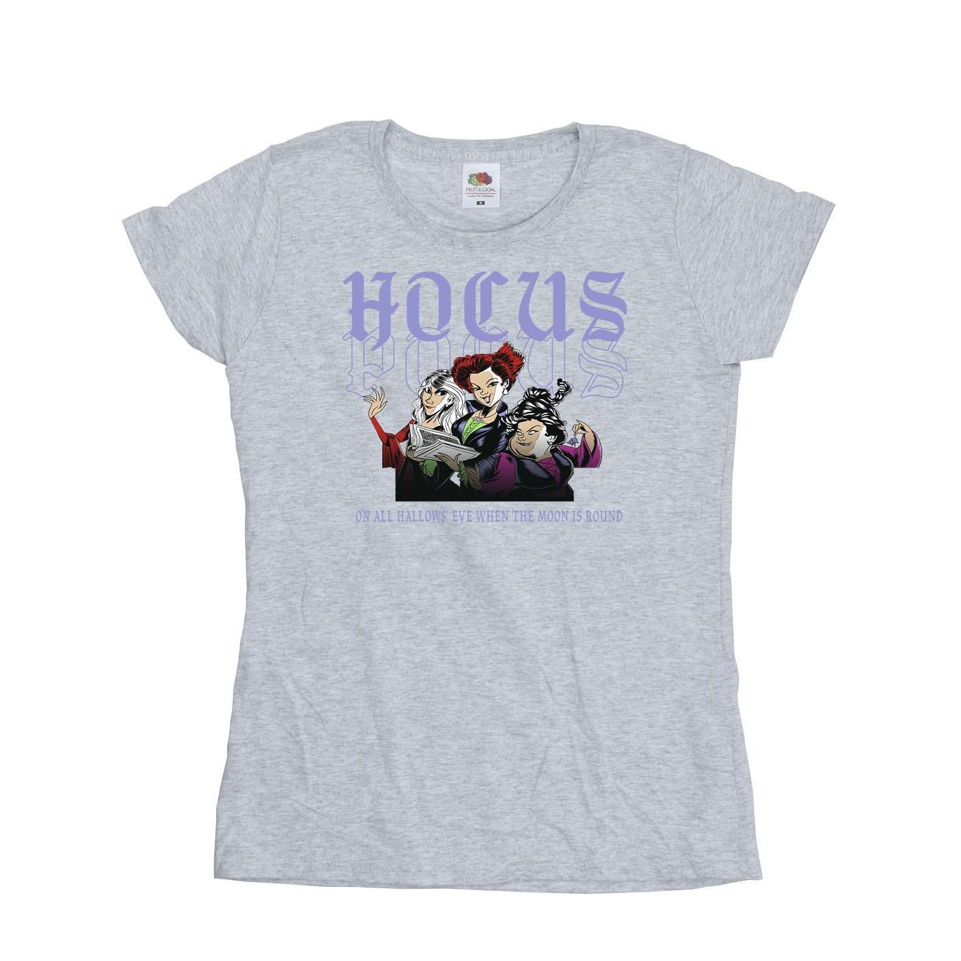 Image of Hocus Pocus Hallows Eve Tshirt Damen Grau S